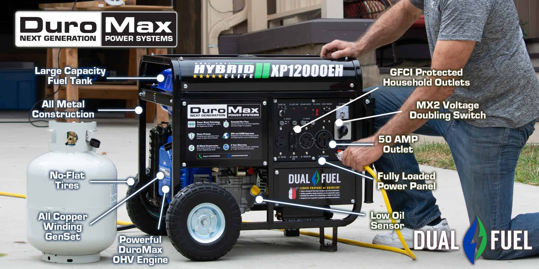 Best Dual Fuel Generator - Top 5 Propane + Gas Generators for Homes ...