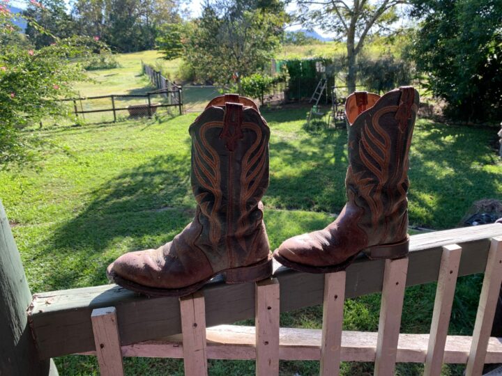 comfortable farm boots